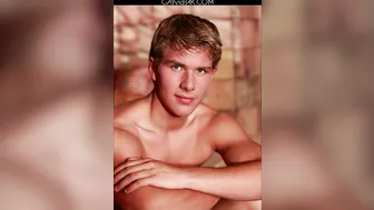 Roger Lambert Gay Porn Photoshoot and Solo Jerk Off