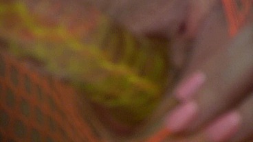 Purefilmstv - Horny brunette masturbates with pulsing dildo