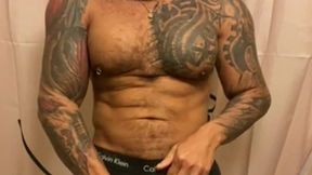 slave i m your daddy come and suck my bbc latino bear tattooed - viktor rom -