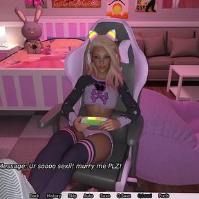 Turning Stepmom on She Masturbates to the Thought of U - Sexbot #21 Gameplay