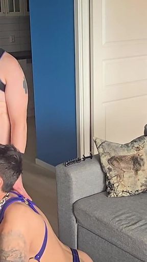 Two Leather Cocks & One Good Boy