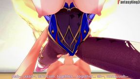 mona otk special throne & beach sex - pov - genshin impact - thanks
