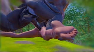 anal sex for furry sex gied with a monster