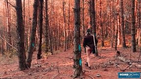 Scarlett Taylor and Stephan Rogers can'_t help fucking outdoors