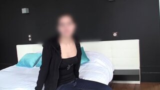 Amateur girl is picked up and offered a porn audition