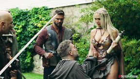 Sizzling Latina Passion Unleashed in Wild Outdoor Threesome with Juan