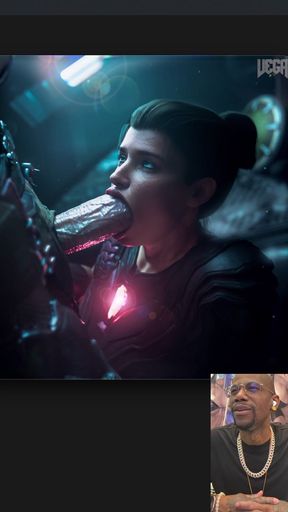 The Doom Slayer Getting His Cock Deepthroated by a Slut