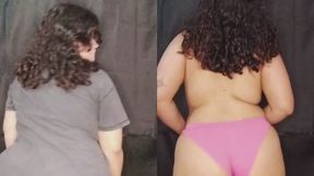 Rolling her ass