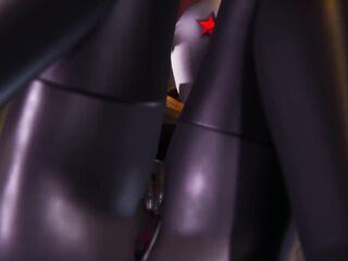 Tentacles Twins Sex scene in Atomic Heart l cg animation