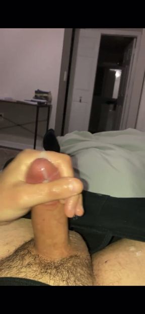 Bwc Cumming while roommate has people over