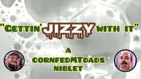 &quot_Gettin'_ Jizzy With It&quot_ Bubba bear Rusty Piper jerks off his fat dick and shoots a load of cum onto moustache man Don K Dick and then kneels down to worship at the altar of cock, slurping the jizz off of the chubby uncut cock - cornfedMTda