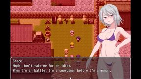 Hentai Game Outdoor Humiliation – Grace Suffers Publicly in Labyrinth Town