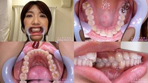 Kyoko Hanamiya - Watching Inside mouth of Japanese cute girl - MOV 1080p