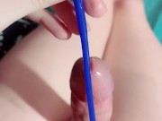 Deep Sounding Session Makes my Throbbing Cock Leak & Cum Hard Jessica Bloom