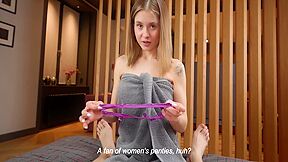Omg That Was Too Much!!! Asshole Stepbro Cummed On My Panties. Taboo 19 Min