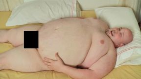 Naked Fat Guy Jiggles His Growing Obese Body For You *WMV*