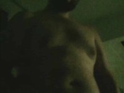 Bear Being Nude on the Back Porch