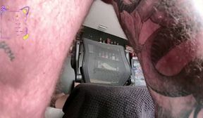 hairy tattooed guy cam fleshlight play