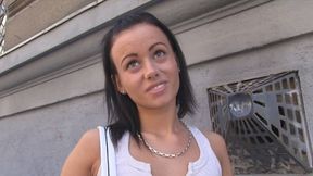 Short hair and small boobs fucks for a bundle of cash