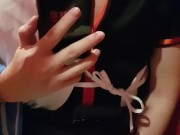 Gintoki Gintama cosplay masturbation