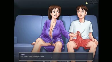 Step Mom Sucked Me Dry On the Couch While Big Tits Bounced