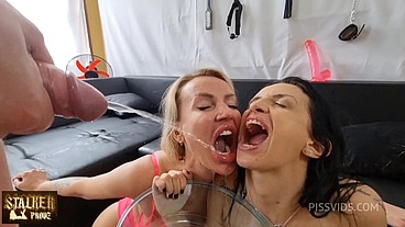 [BLACK FRIDAY!] Elen Million vs Vitoria Vonteese Pissed in mouth & ass, Farting whipped cream in Ass, DP, ATM, ATOGM, Cum in mouth & swap PART 1 + PART 2]