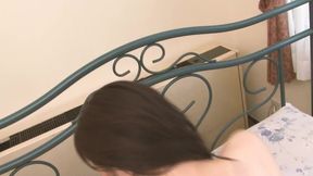 Oriental Breasts Scene-3_slim, Busty Japanese Woman with a Very Hairy Pussy Loves Receiving Creampies