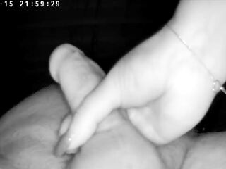 Masterbating daddys rod ini the midst of the night