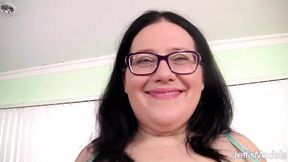 Plump Prick Teaser Becki Butterfly Finger Fucks Herself Wet and Wild