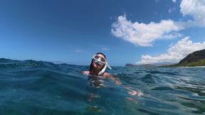 Big Ass Beauty Kayci Kaylani Nude Underwater Diving and Masturbation
