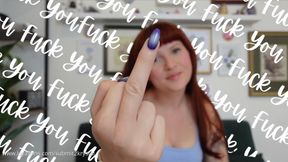 Fuck You (Middle Finger Humiliation Fetish)