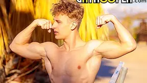 Oiled Ready: Curly-Haired Maxim Malotov Takes It Deep – GayPornHub 18+