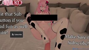 3D Sneak Peek: Naughty Catgirl Gets Off 2D Debut With Filthy Footjob ASMR Fuckery