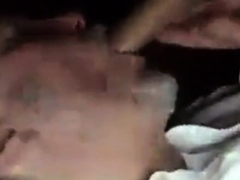 Sucking a hot young man in a cruising cinema