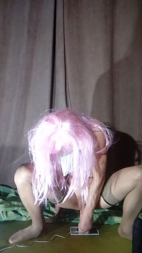 Mila Pussy get fucked dildo