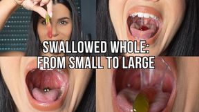 Swallowed whole: from small to large - Lalo Cortez and Vanessa