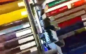 Dick flash cum on ass