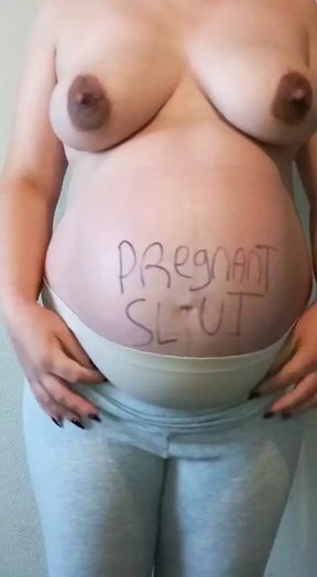 Pregnant katrina anal and cum shower