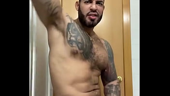 Bear latino naked and horny telling you how I would fuck you