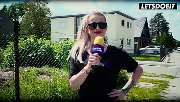 Kinky German Granny in Cosplay Bends Over Outdoors... What She Does Next Will Make You Rock Hard
