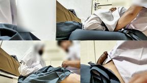 Malay Hijab College Girlfriend Sucks Boyfriend's Big Cock