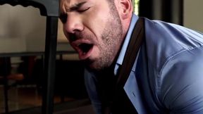 Billy Santoro Rides Lawrence Portland&amp;#039;s Big Black Cock