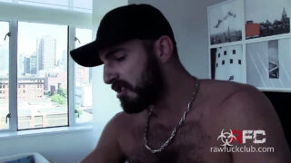 Gay sluts assfucked in intense anal gangbang