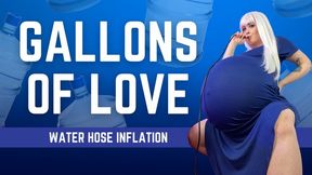 Gallons of Love (Version 1) - Water Hose Belly Inflation