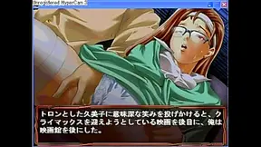 Cute Anime Chick Kumiko Seduces With Eroge Action & Hentai Fun