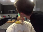 Step Mom Seduces Step Son with Sexy Nylon Soles