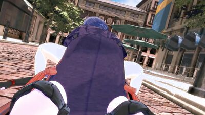 Watch this anime chick with big tits get pounded hard by a shemale in dirty 3D cartoon