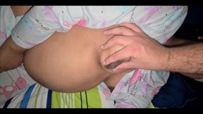 My Pregnant Single Stepsister Is so Horny and Let Me Cum on Her Belly