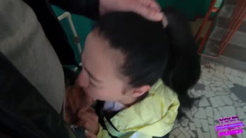 Black Lynn's Public Blowjob Bonanza: Swallows Galore!
