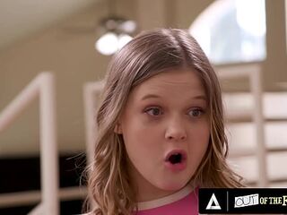 WITHOUT THE FAMILY - Teen Coco Lovelock Squirts Whilst Getting Banged Hard By Her Stepbrother